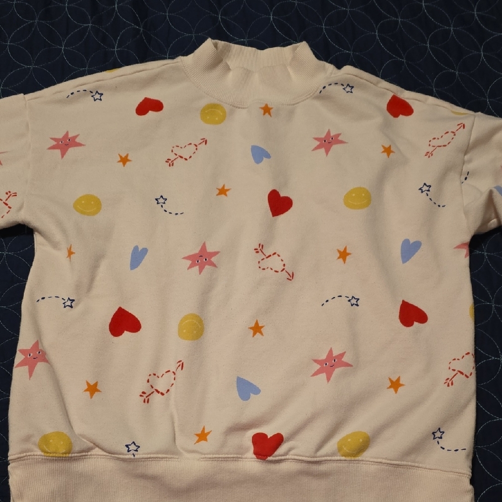 Old Navy Kids Sweatshirt with Fun Patterns